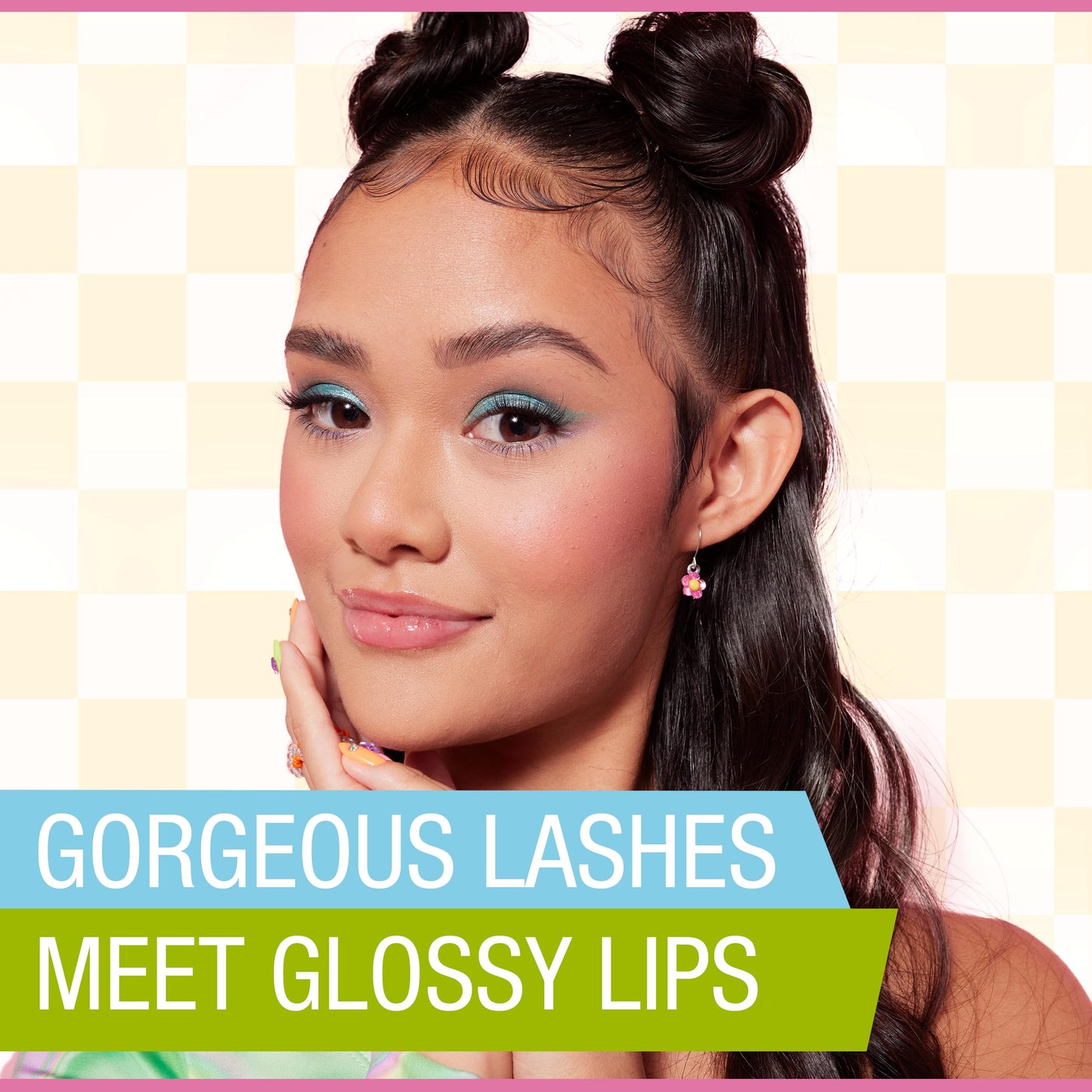 Ardell Winks Be Yourself Lashes & Lip Kit - Includes ILY & Bliss Natural False Eyelashes + Lip Oil, Dual Lash Kit and Lips Enhancer, Easy Glam Makeup…