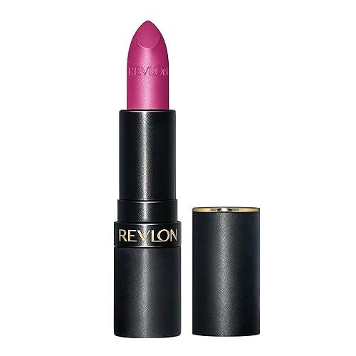 Revlon Super Lustrous The Luscious Mattes Lipstick, High Impact with Moisturizing Velvety Formula, Hot Date, 0.74 oz