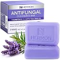 Hermon Antifungal Bar Soap: Antifungal Soap for Ringworm, Jock Itch & Athlete's Foot with Tea Tree Oil - Tolnaftate 1% Medicated Anti Fungal Treatment Beauty & Personal Care Hermon
