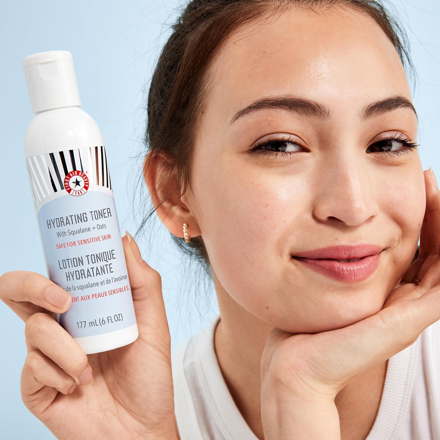 First Aid Beauty - Hydrating Toner with Squalane and Oats, Natural Wild Oat Skin Calming Toner, Helps Reduce Lines & Wrinkles, Safe for Sensitive