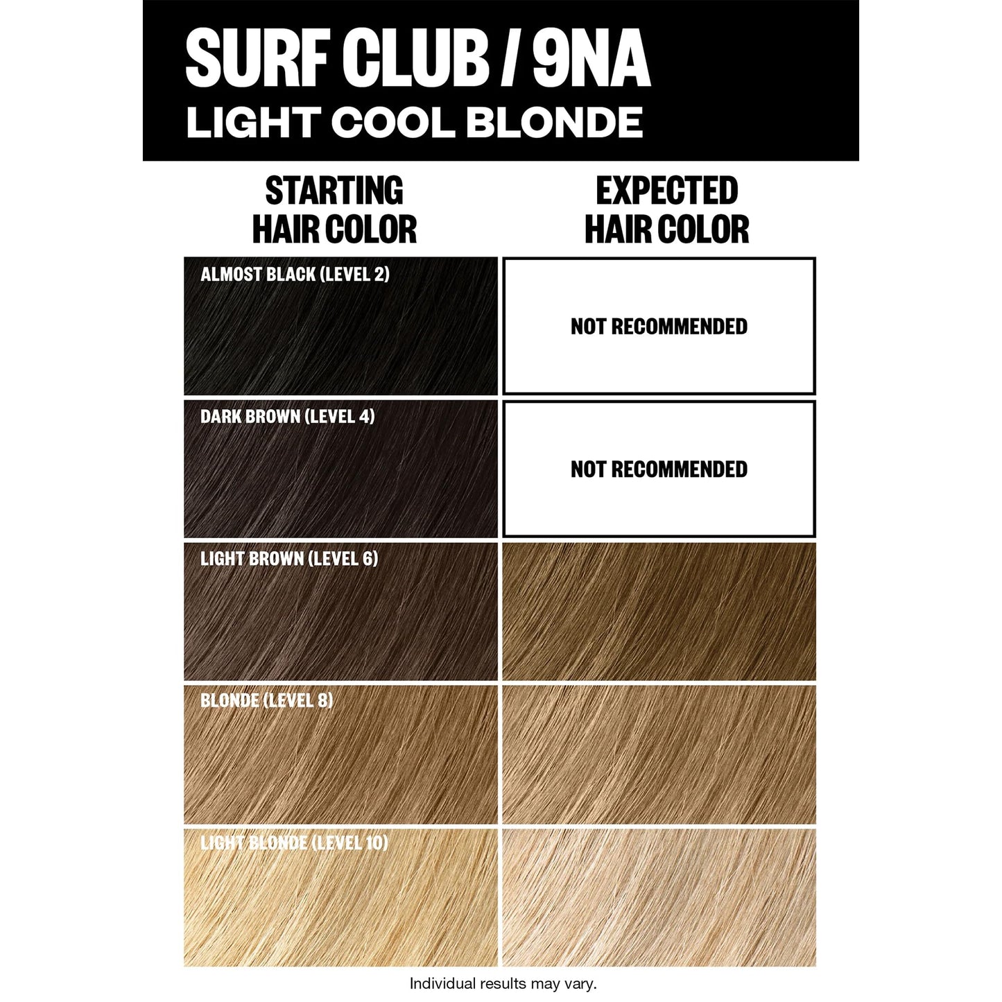 IGK Permanent Hair Color Kit | 9NA Surf Club - Light Cool Blonde | 100% Gray Color Coverage + Strengthen + Shine | Ammonia Free