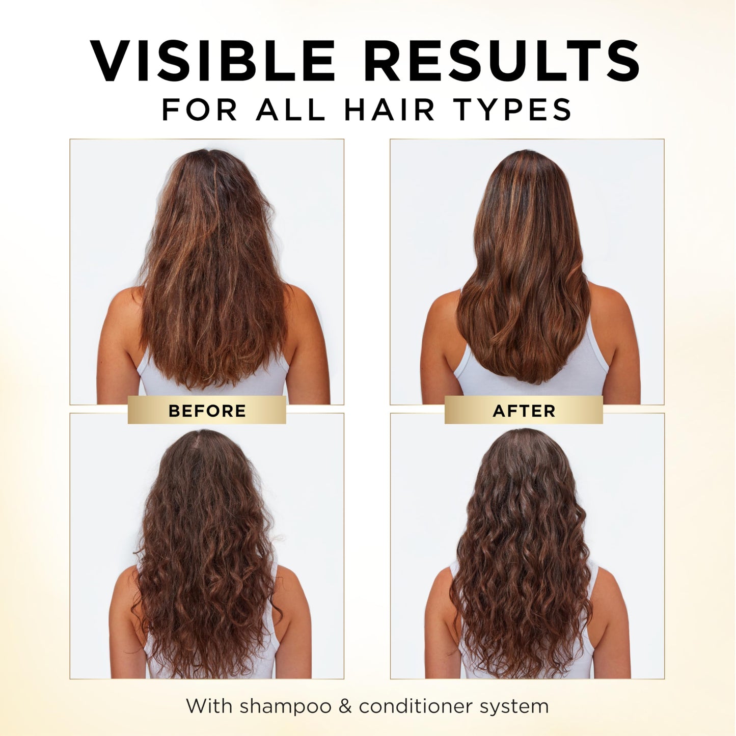 Pantene Shampoo, Daily Moisture Renewal - Pro-V Nutrients for Dry, Color-Treated, Straight to Curly Hair, 72-Hour Hydration & Softness, 27.7 Oz Each