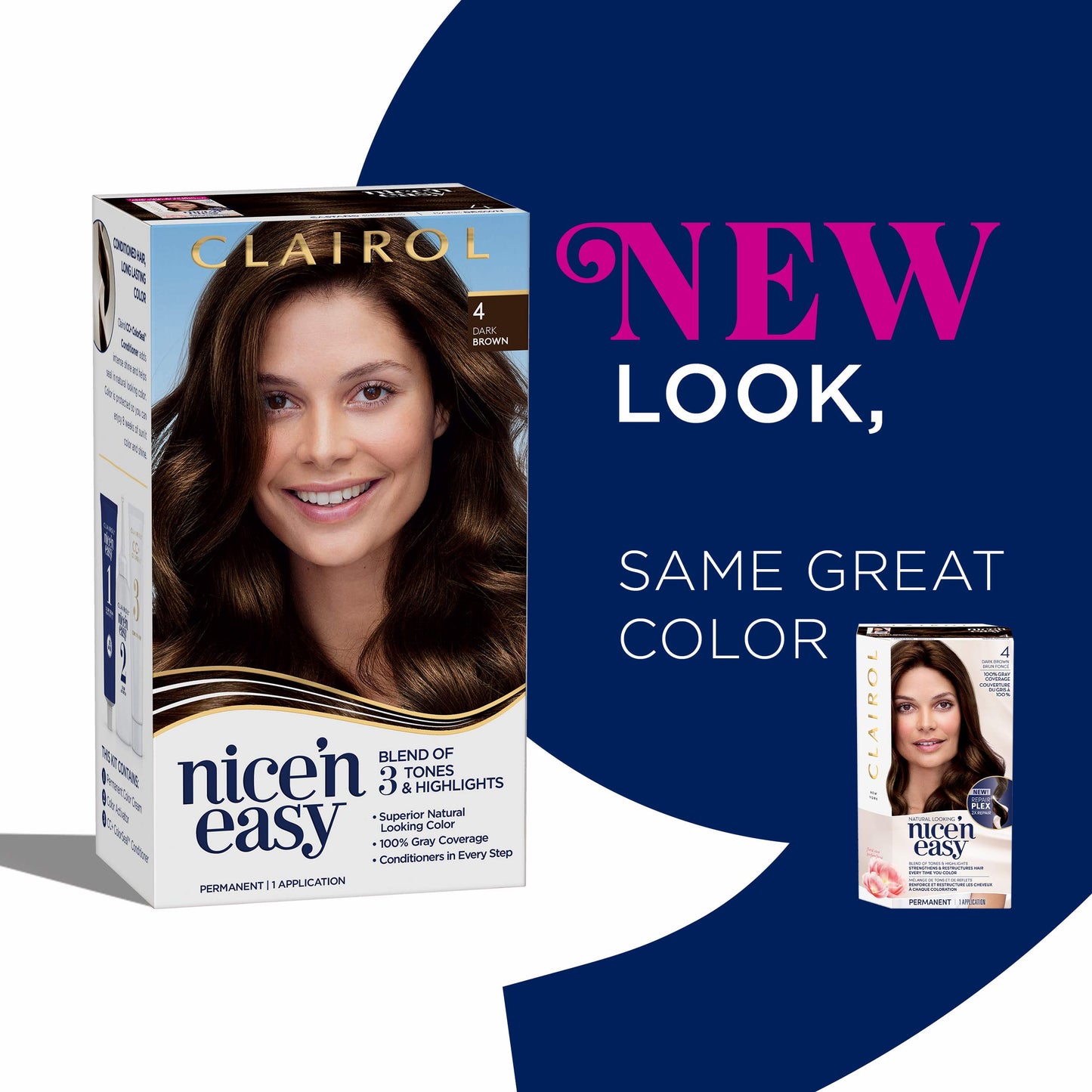Clairol Nice&Easy 4 Dark Brown Hair Color