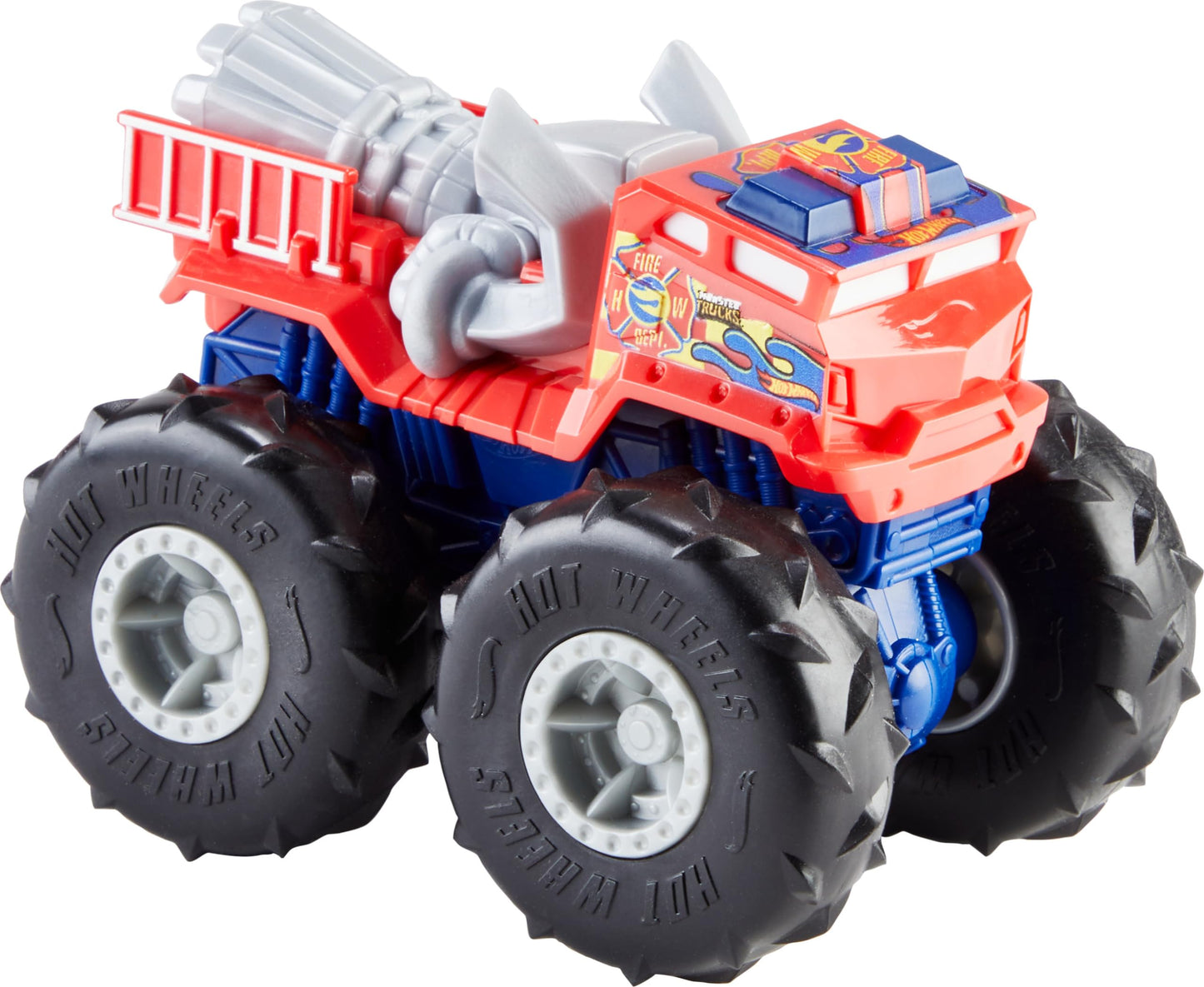 Hot Wheels Monster Trucks Twisted Tredz Vehicles, Creature-Themed 1:43 Scale Toy Truck with Pull-Back Motor & Giant Wheels, Gift for Kids Ages 3…