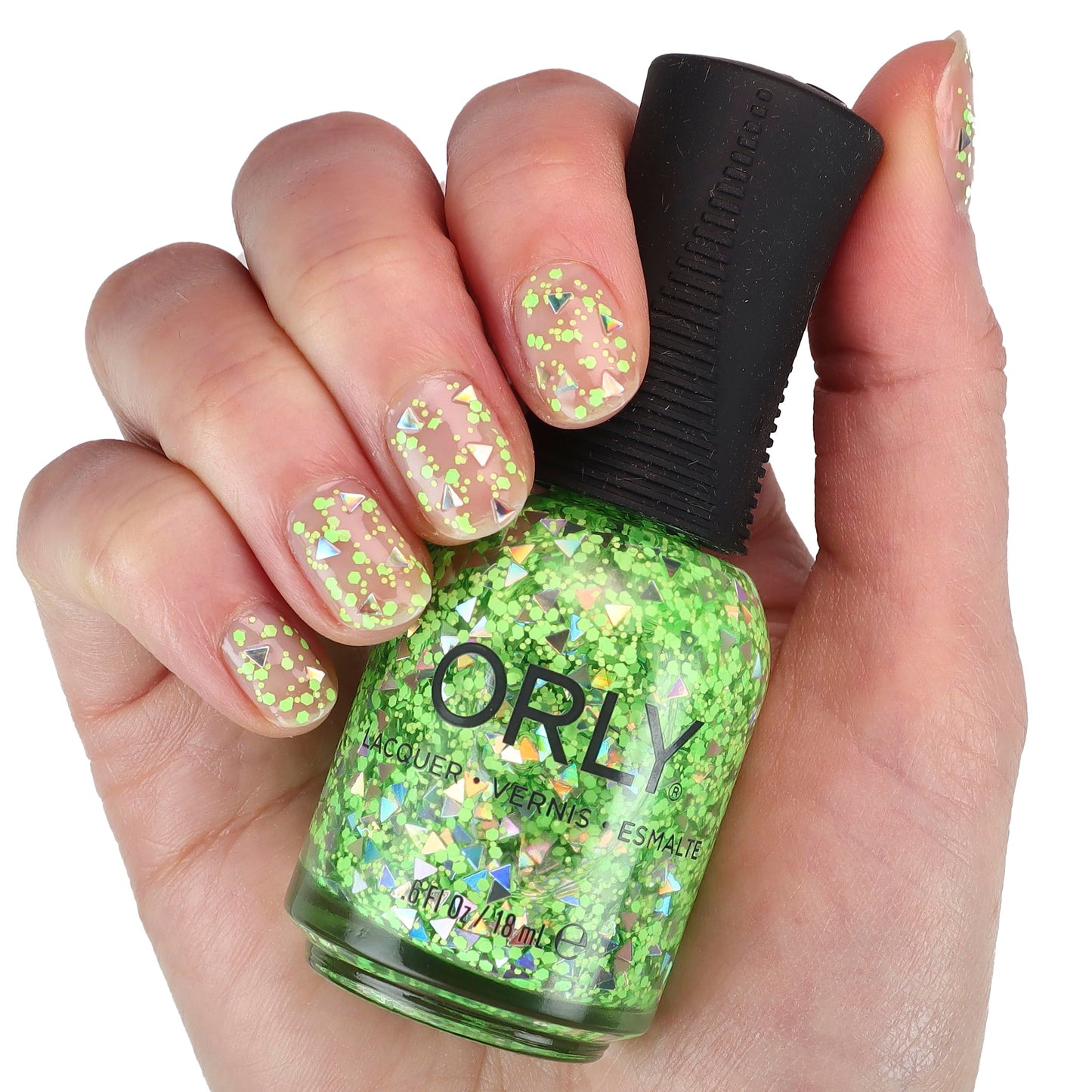 Orly Neon Nail Polish Colors for Summer | Bright Shades and a Confetti Topper for Summer Neon Nails | 0.6fl oz (Hey Bestie, 0.6 fl oz) Beauty & Personal Care Orly