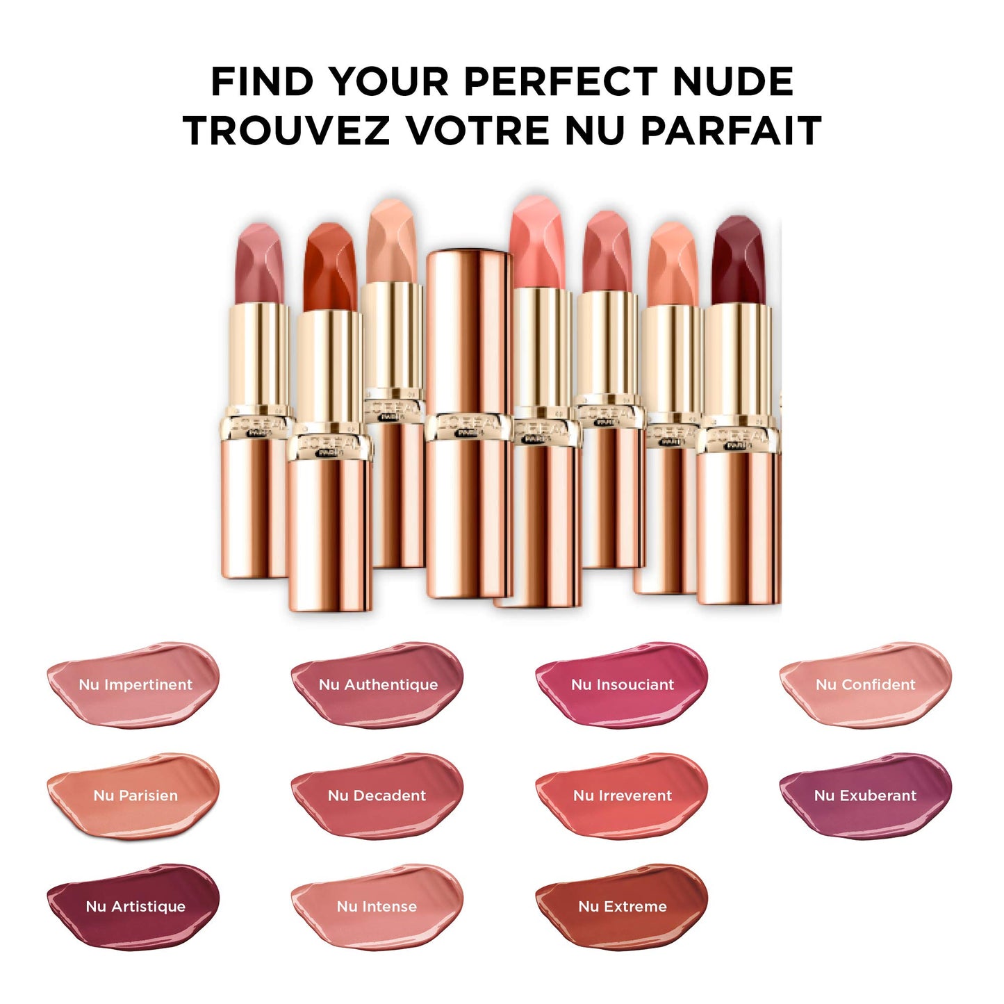 L'Oreal Colour Riche Nude Lipstick Nu Extreme, 0.13 Ounce