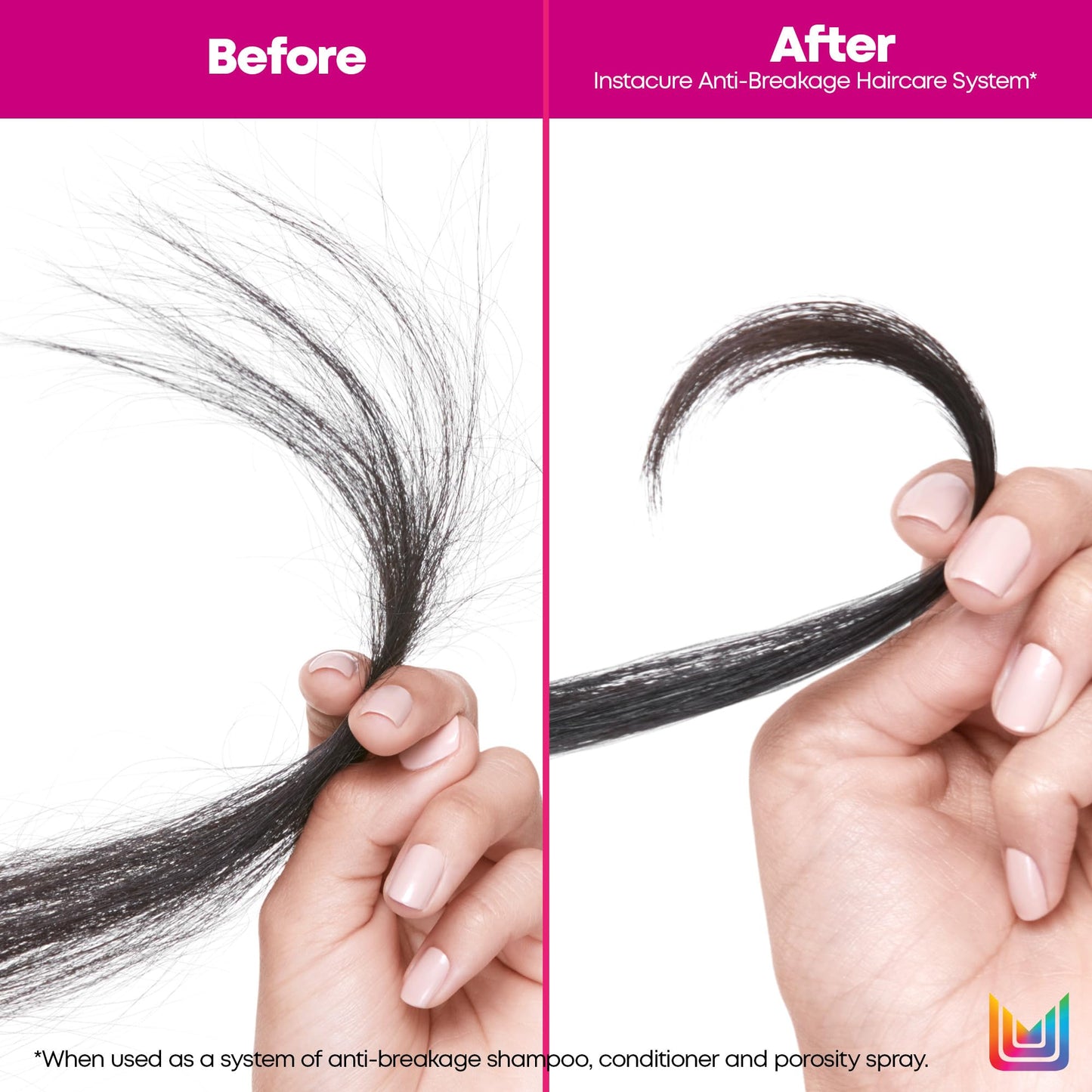 Matrix Instacure Anti-Breakage Leave-In Porosity Spray - Reduces Split Ends & Detangles, Repairs & Strengthens Hair, For Dry, Damaged, Color-Treated