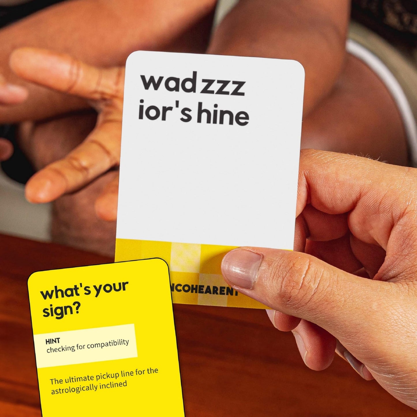 WHAT DO YOU MEME? Incohearent, The Guess The Gibberish Party Game by Relatable, A Funny Card Game for Adults, Great for Game Night Games, Includes…