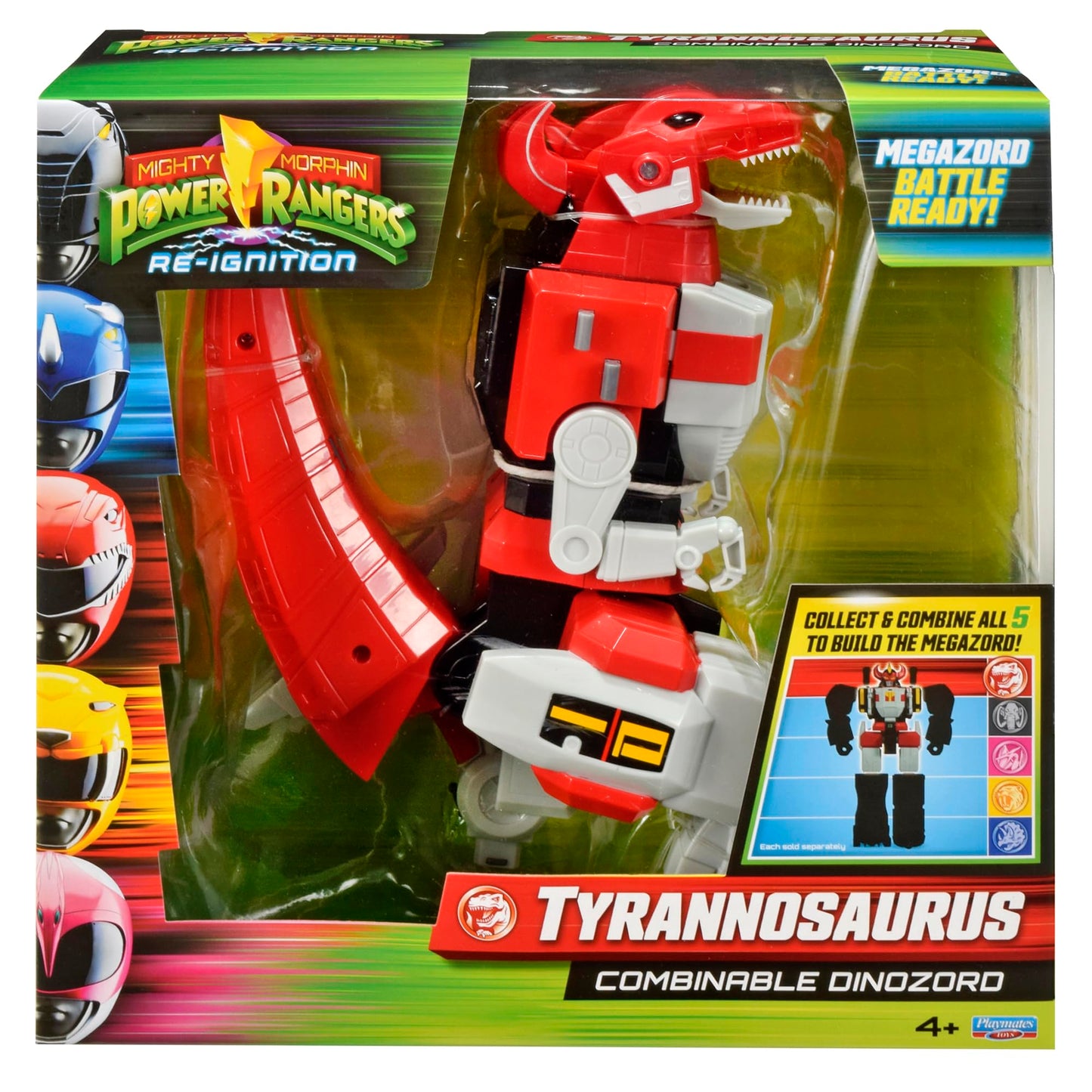 Mighty Morphin Power Rangers: Re-Ignition - Tyrannosaurus Deluxe Combinable Dinozord by Playmates Toys