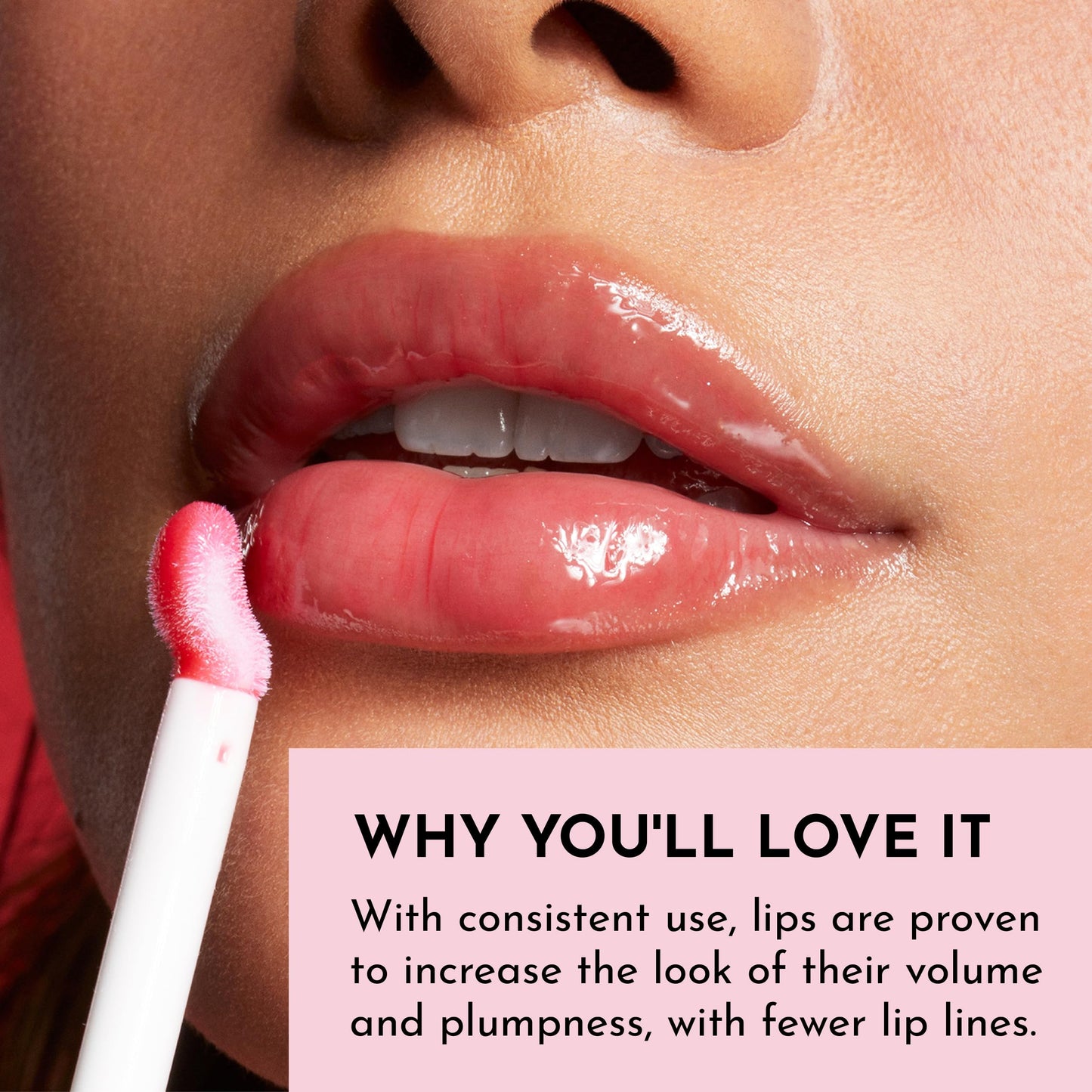 Lawless Women's Forget The Filler Lip Plumper Line Gloss - Queen Size, Cherry Vanilla, 0.19 Ounce (Pack of 1)