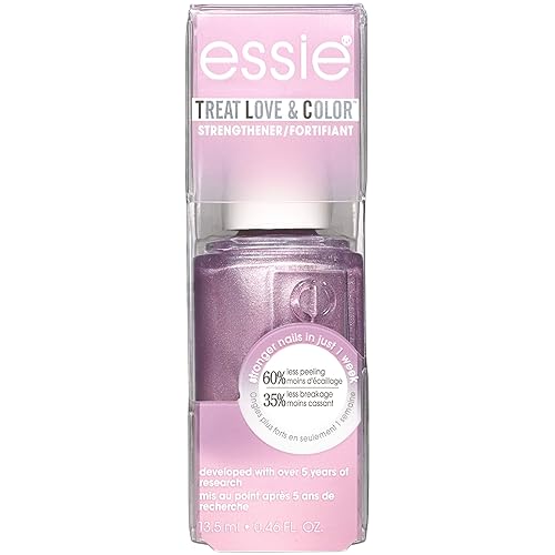 essie Treat Love & Color Nail Polish For Normal To Dry/Brittle Nails, Laced Up Lilac, 0.46 fl. oz.