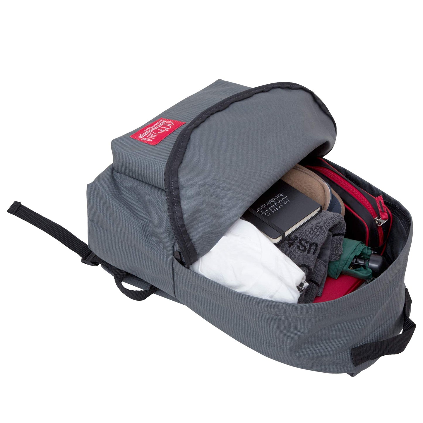 Manhattan Portage BIG APPLE BACKPACK LARGE, Grey