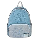 Loungefly Disney Dogs & Cats Faux Denim Mini Backpack