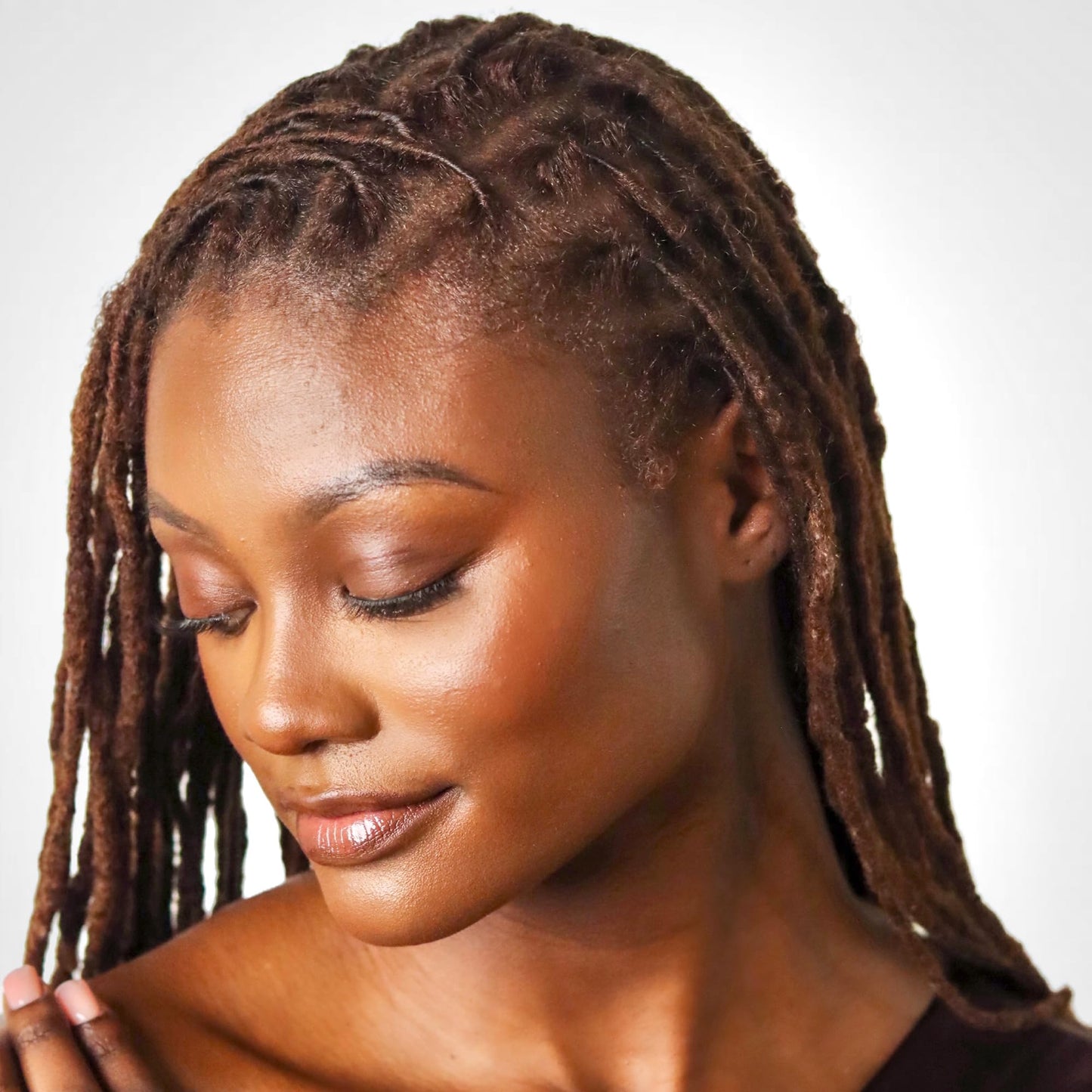Taliah Waajid Love My Locs Honey Set Loc Hair Mousse 8oz - Alcohol-Free, Moisturizing, Firm Hold Mousse for Locs, Twists & Braids, Natural Hair