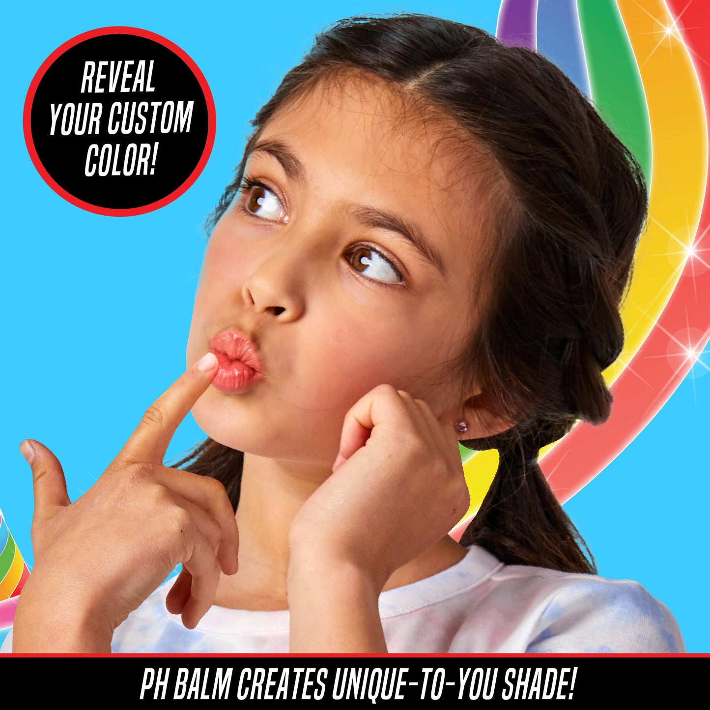 Miraculous Color-Changing Lip Balm Maker, Make Your Own Ladybug Lip Gloss Kit, Travel-Friendly Lip Balm Palette Great for Miraculous Parties