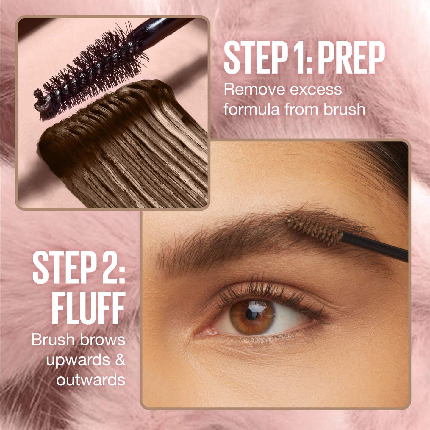 Maybelline Superfluff Volumizing Brow Mousse, All Day Tinted Brow Gel For Soft Full Brows, Medium Brown, 1 Count Beauty and Personal Care MAYBELLINE