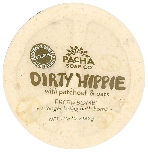 PACHA SOAP Dirty Hippie Froth Bomb, 5 OZ