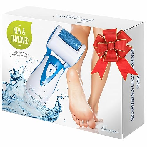 Electric Callus Remover: Own Harmony Professional Pedicure Tools Foot Care for Women, Rechargeable Foot Scrubber, CR900 Electronic Feet File Pedi