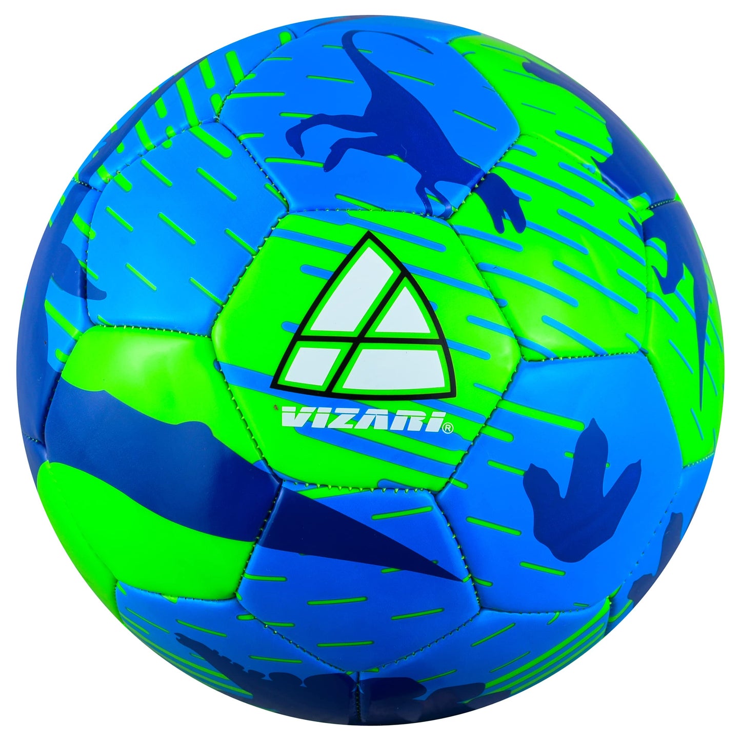 Vizari Dino Soccer Ball | Premium Synthetic Youth Training Gear | Ideal for Indoor & Outdoor Play | Great Gift for Soccer Enthusiasts