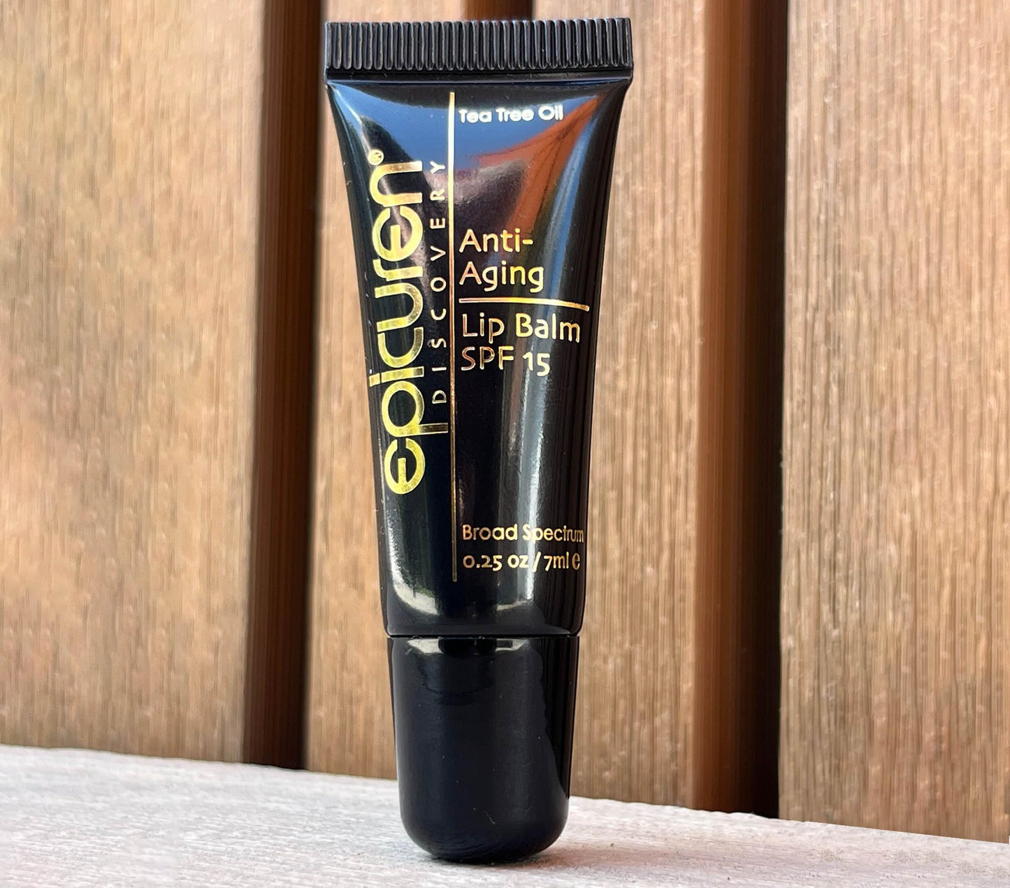 Epicuren Discovery Anti-aging Lip Balm SPF 15, Tea Tree, 0.25 oz.