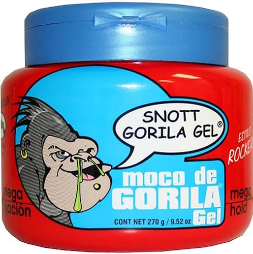MOCO DE GORILA Rock Style Hair Gel, 9.52 oz (Pack of 3)