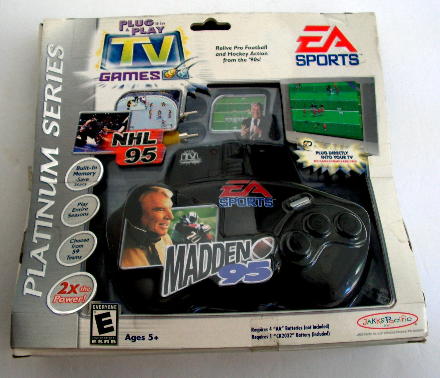 EA Sports Controller with Two TV Games