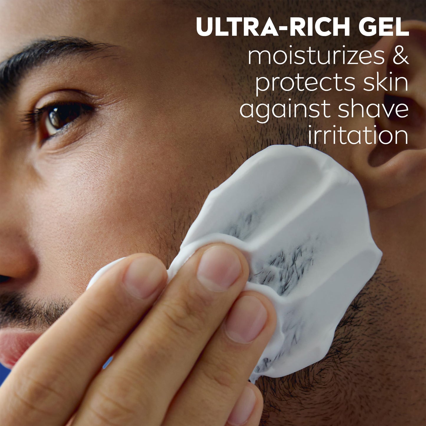 NIVEA MEN Maximum Hydration Shave Gel with Aloe Vera and Provitamin B5, 3 Pack of 7 Oz Cans