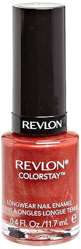 REVLON Colorstay Nail Enamel, Cayenne, 0.4 Fluid Ounce