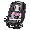 Graco 4Ever DLX 4-in-1 Car Seat, Pink | Infant to Toddler Car Seat, with 10 Years of Use | Rear-facing, Forward-facing and Booster Modes | Safe,…