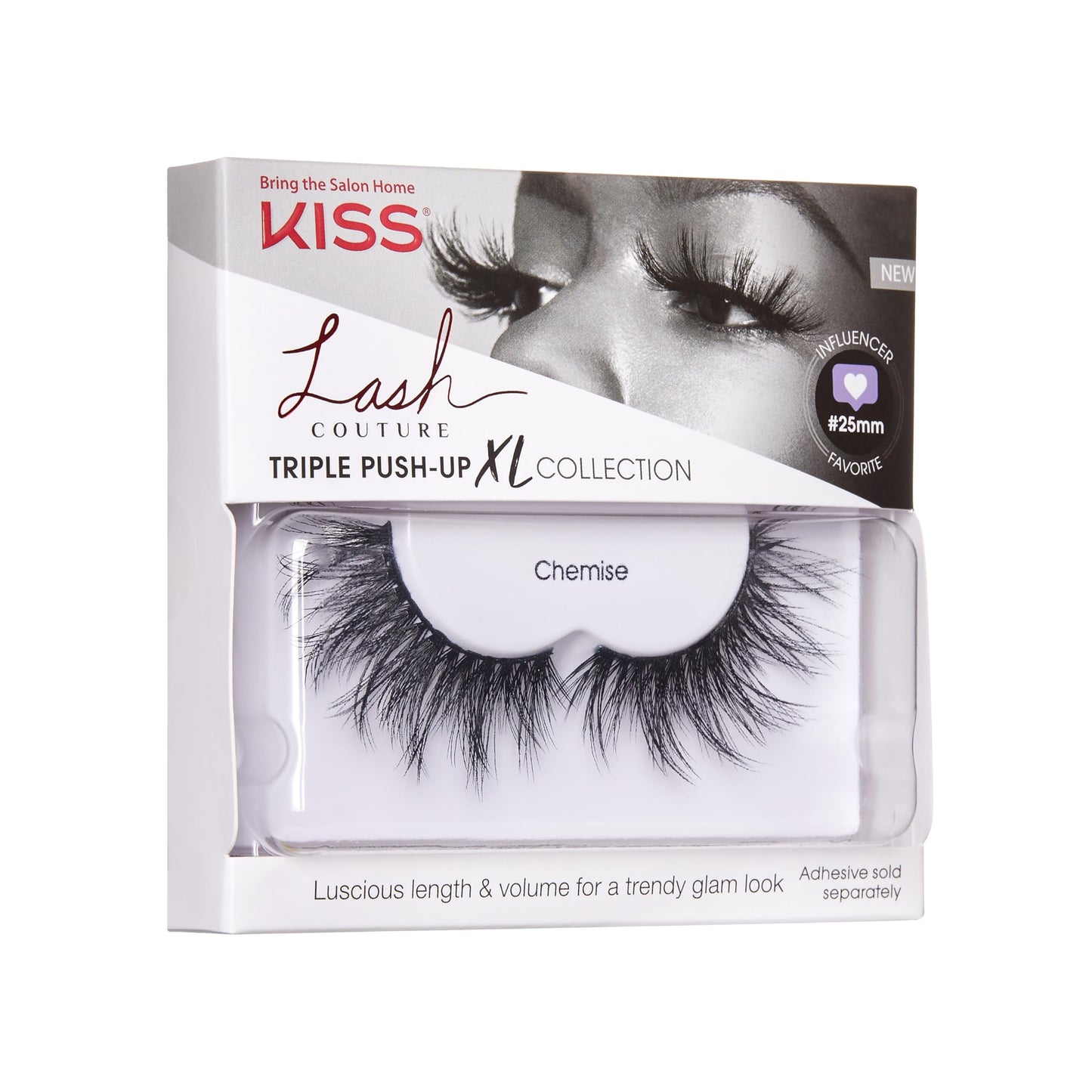 Kiss Lash Couture Triple Push- Up Xl Chemise (Pack of 6)