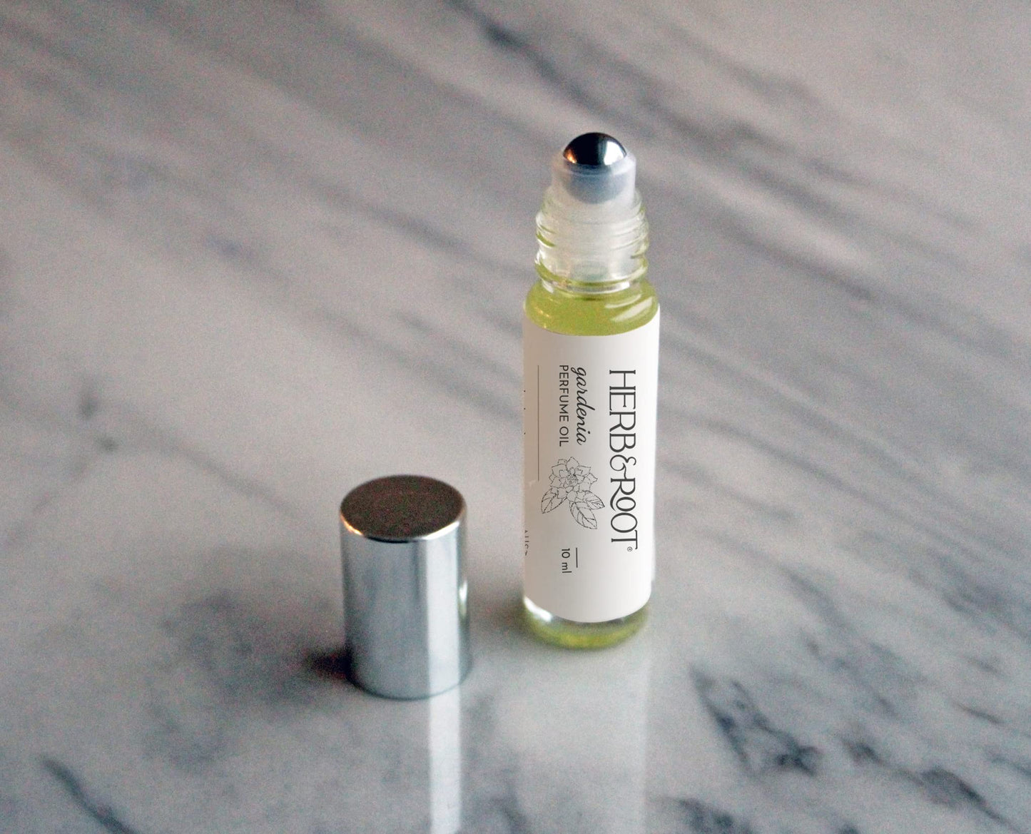 Herb & Root Gardenia Perfume Oil for Women | Single Note Fragrance | Travel Size Roll On | Travel Size Perfume for Women Beauty & Personal Care Herb & Root