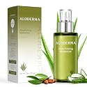 Aloderma Aloe Vera Firming Facial Moisturizer with 72% Organic Ingredients - Nourishing & Replenishing - Natural Face Lotion for Aging Skin - Smooths