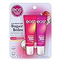 eos 24H Moisture Super Balm - Coconut Milk & Honey Apple, Day or Night Lip Treatment, Made for Sensitive Skin, Lip Balms & Moisturizers, 0.35 fl oz