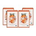 South Of France SoF Triple Milled Bar Soap - With Coconut Oil & Organic Shea Butter- Vegan & Non GMO- Free From Phthalates, Sulfates & Parabens