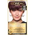 L'Oreal Paris Superior Preference Luminous Fade-Defying Permanent Hair Color, Hair Dye For Up to 9 Weeks of Radiance, Dark Mahogany Brown 4M, 1 Hair