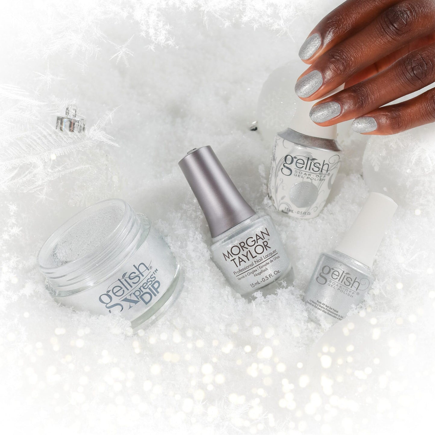 Gelish Xpress Dip Powder Nail Manicure - Liquid Frost, 1.5 oz Beauty & Personal Care Gelish