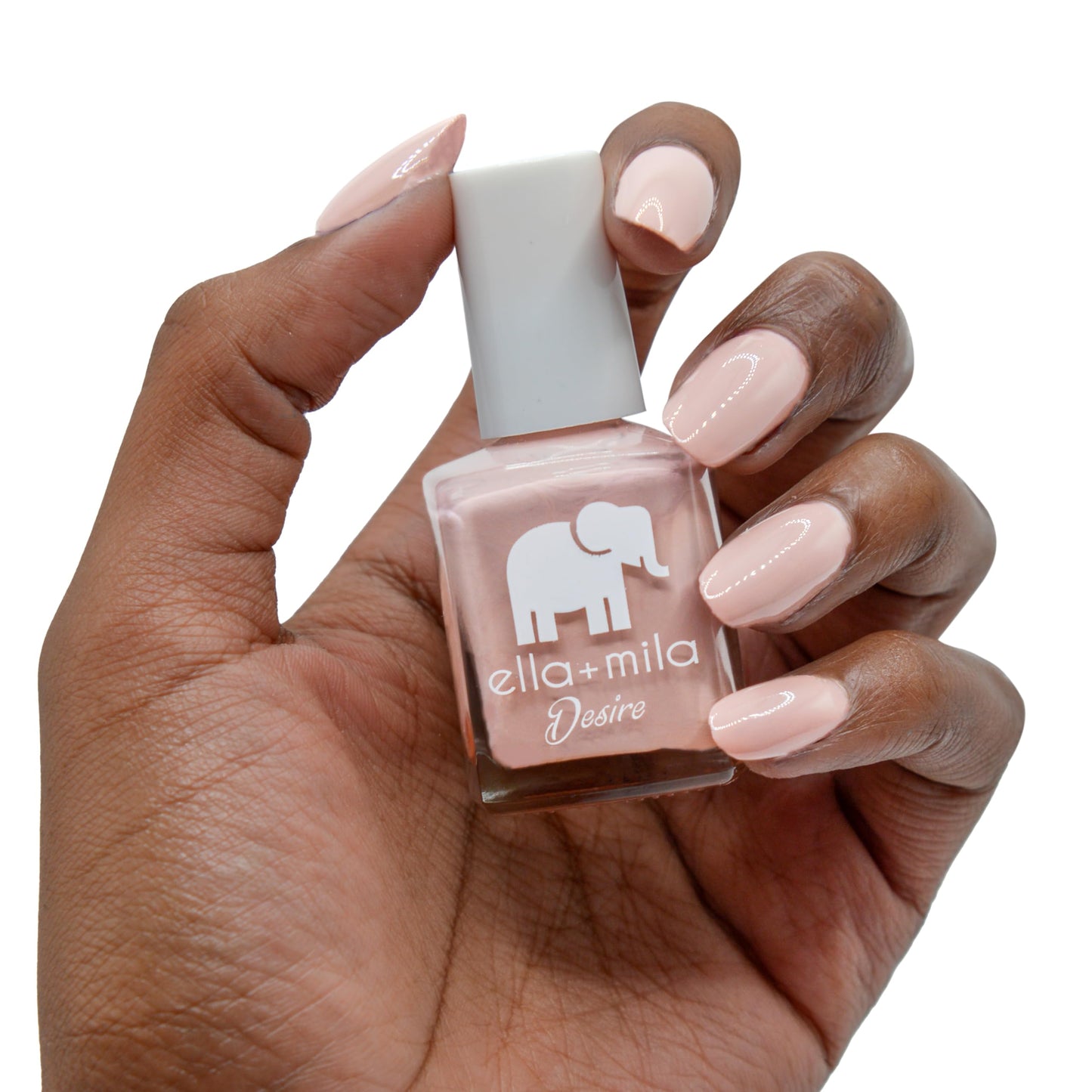 ella+mila Professional, Quick Dry, Long-Lasting & Chip-Resistant Pink Nail Polishes (Desert Suede - 0.45 fl oz) Beauty & Personal Care ella+mila