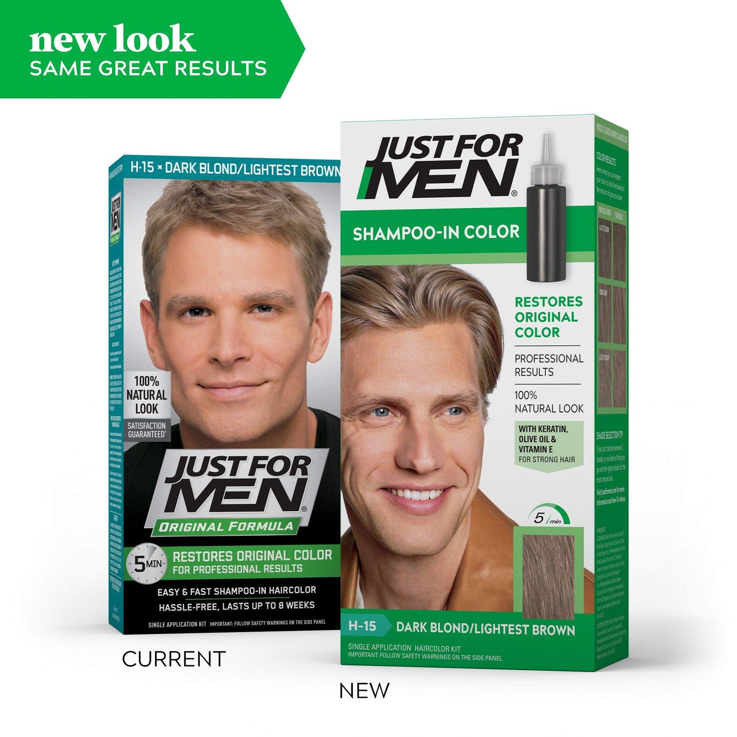 JUST FOR MEN Hair Color H-15 Dark Blond 1 Each (Pack of 10)