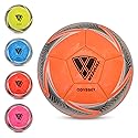 Vizari Soccer Ball Size 3,4,5 for Youth, Adults | Soccer Ball for Practice & Match, Indoor & Outdoor for Boys, Girls, Kids (Pack of 1, 6, 12)