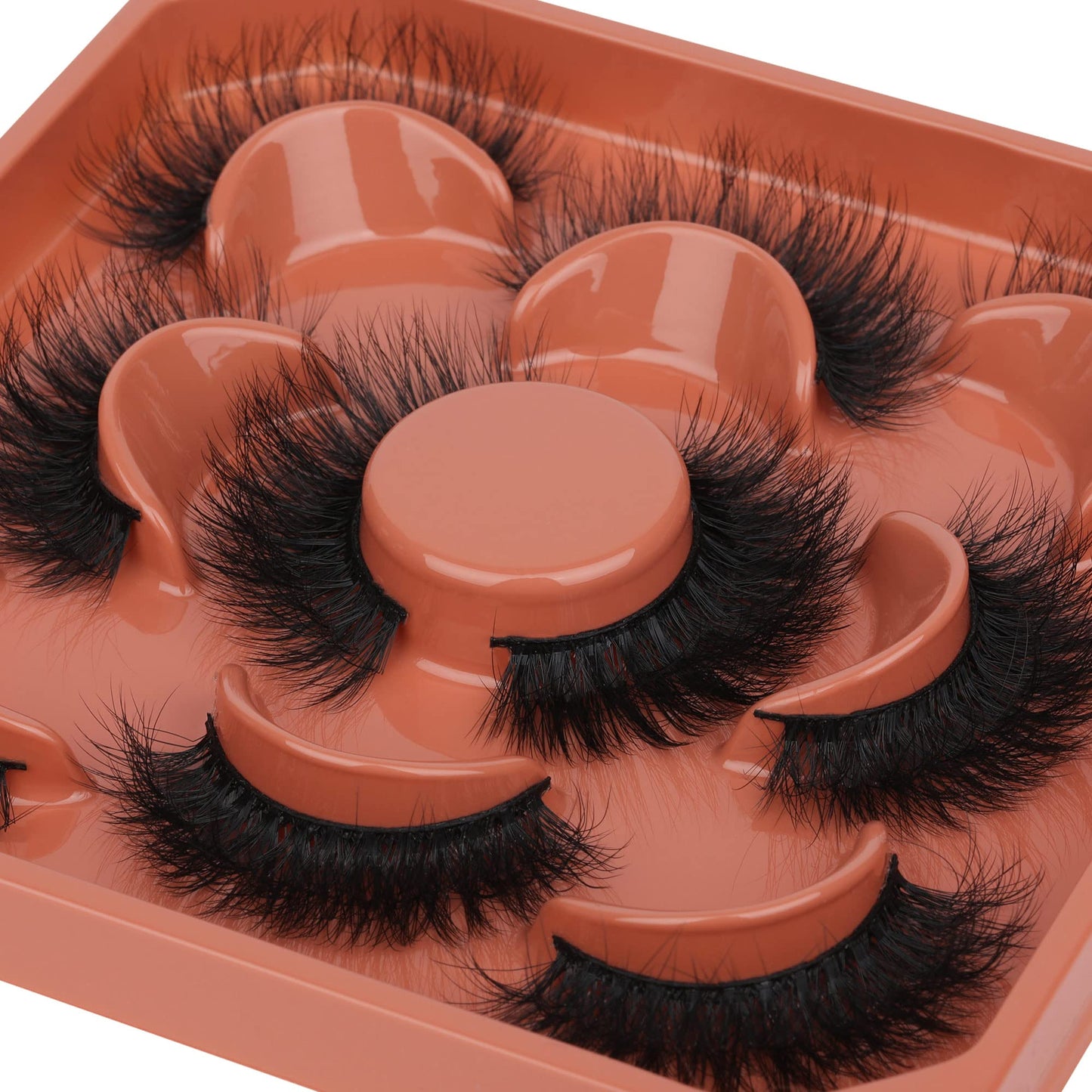 Focipeysa Fluffy Lashes Natural Wispy Eyelashes Full Volume Faux Mink Lashes 14mm Short Multipack with Premium Silk Fiber Vegan Beauty and Personal Care Focipeysa