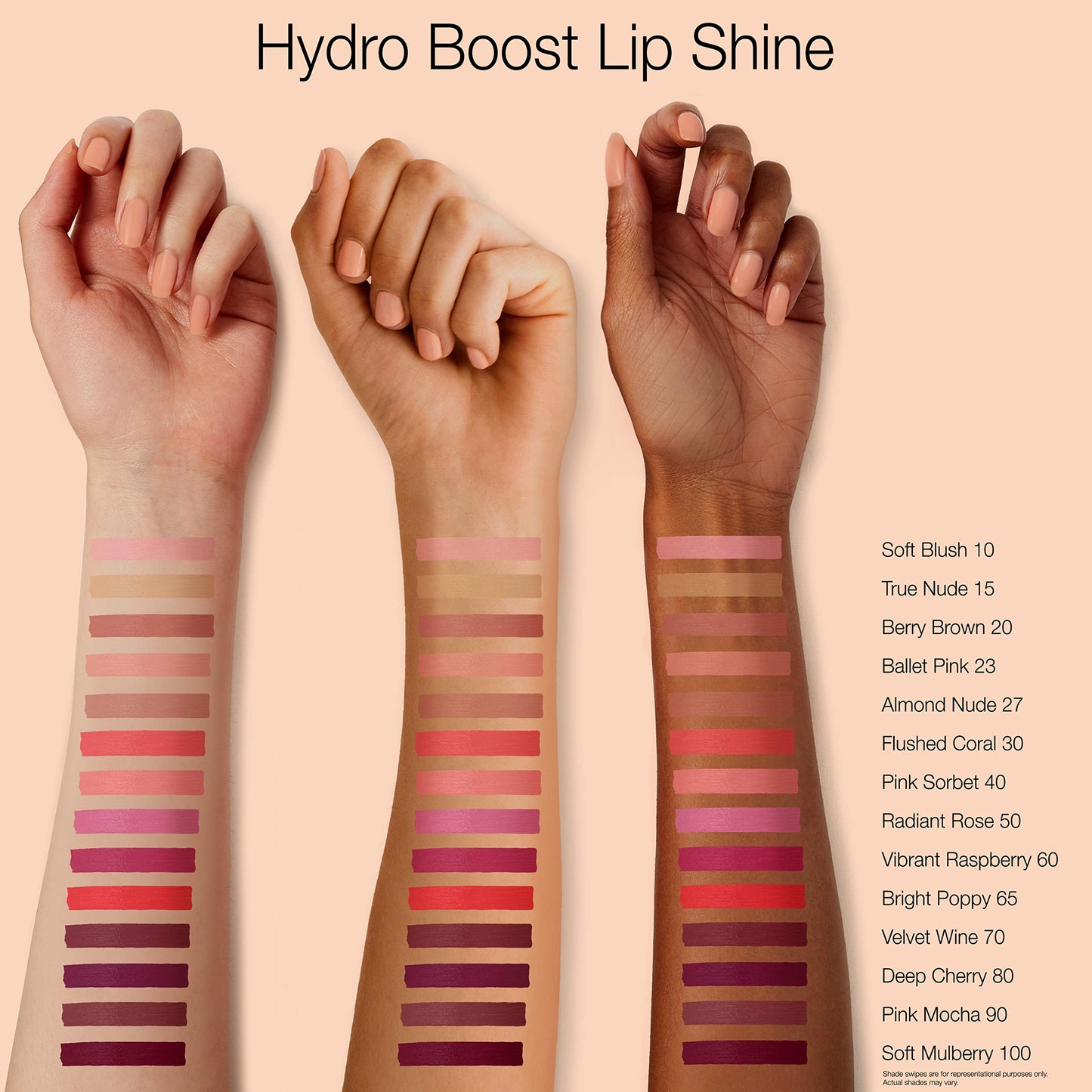 Neutrogena Hydro Boost Moisturizing Lip Gloss, Hydrating Non-Stick and Non-Drying Luminous Tinted Lip Shine with Hyaluronic Acid to Soften
