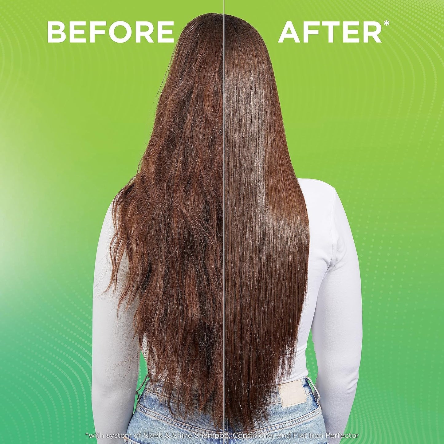 Garnier Fructis Style Sleek & Shine Flat Iron Perfector Straightening Mist 6 oz (Pack of 4)