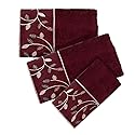 Popular Bath 780154 Aubury, Towel Set, Burgundy