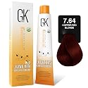 GK HAIR Global Keratin Professional Hair Color Cream Tube (3.4 Fl Oz/100ml) Nourishing & Cleansing Colors for Styling High Performance Long Lasting