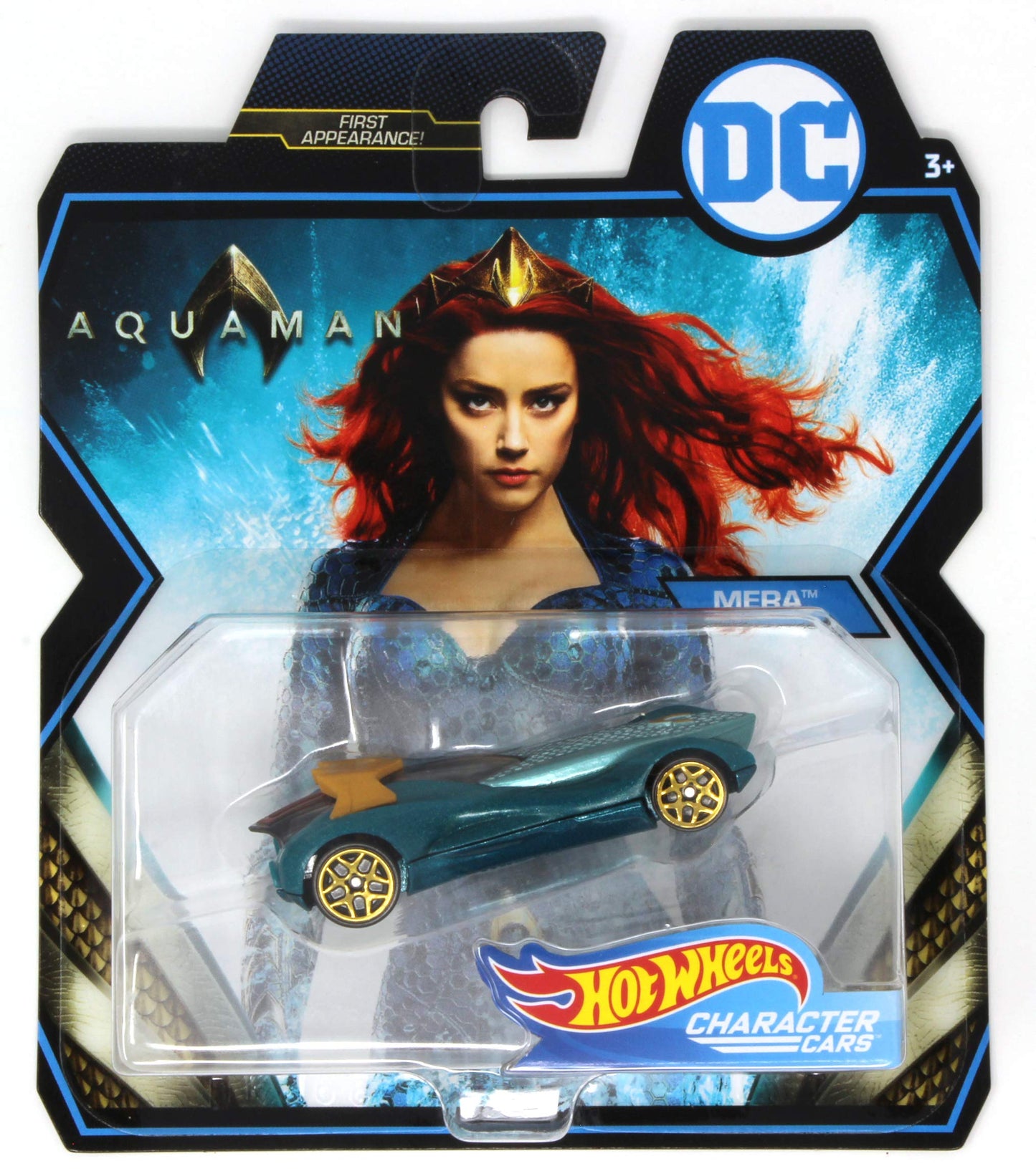 Hot Wheels DC Comics Character Car DCU Mera Vehicle