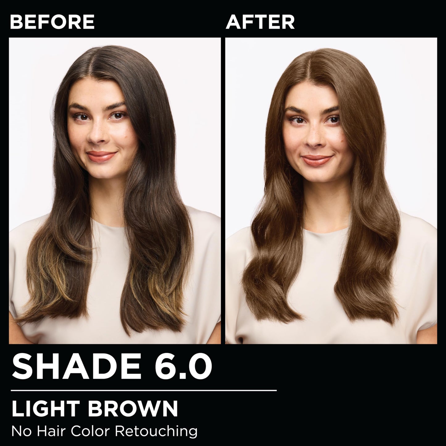 Garnier Olia Oil Powered Permanent Color 6.0 Light Brown 1 Each (Pack of 4)