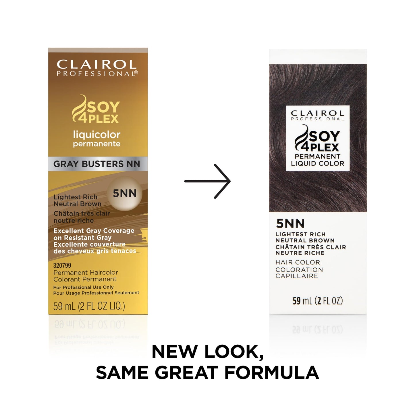 Clairol Professional Permanent Liquicolor, 5nn Lightest Neutral Brown, 2 Fl Oz - Packaging May Vary