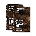 Madison Reed Radiant Hair Color Kit - 6NGV Medium Golden Brown (Tuscany Brown), Dimensional Gray Hair Blending Permanent Hair Dye, PPD-Free