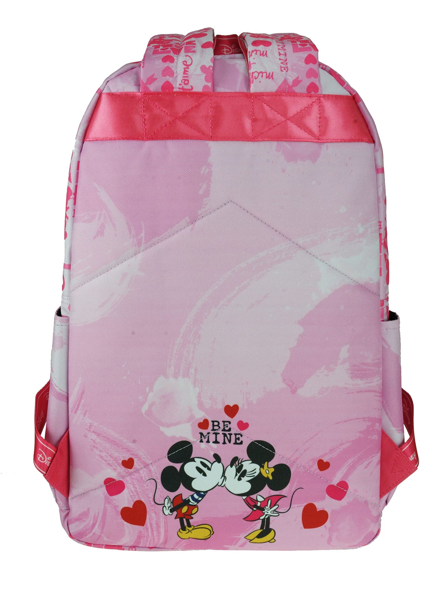 Classic Disney Mickey and Minnie Backpack with Laptop Compartment for School, Travel, and Work, (A22200-Mickey and Minnie)