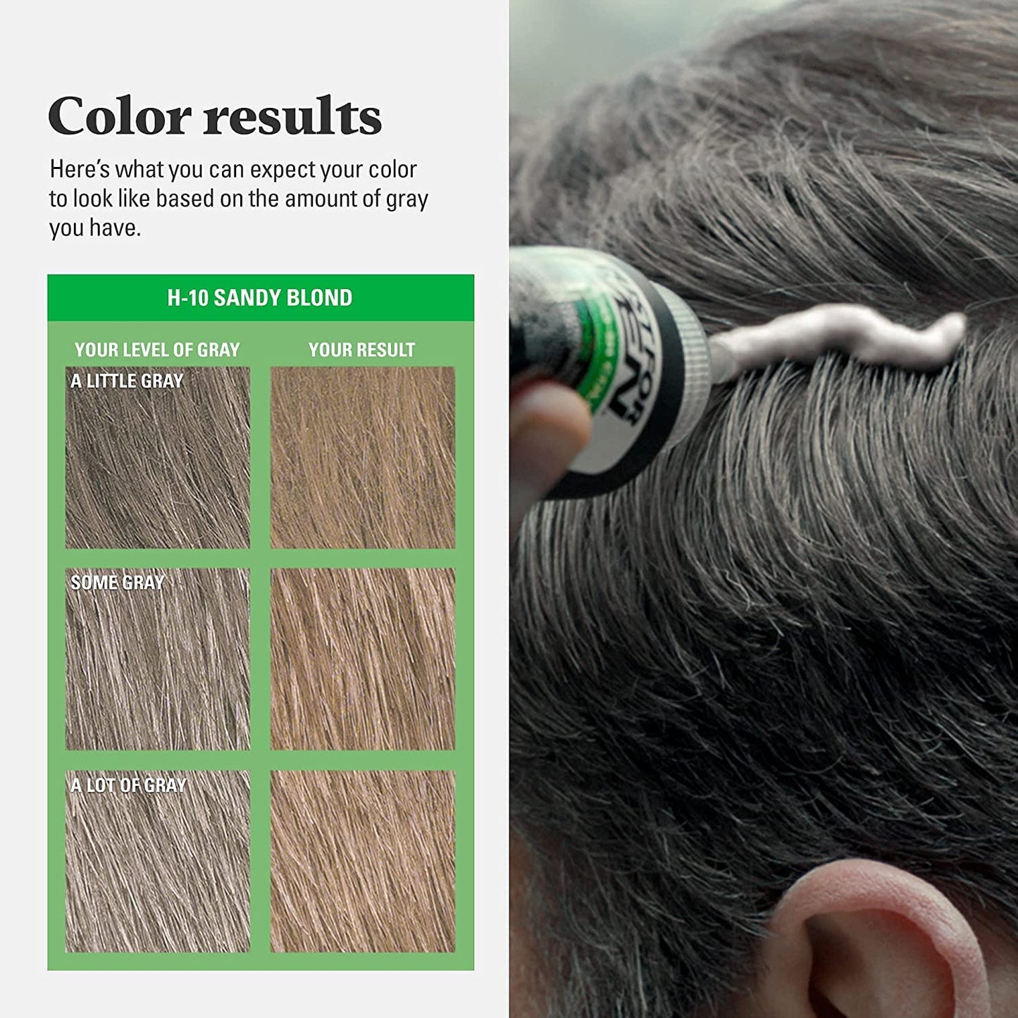 Just For Men Hair Color H-10 Sandy Blond 1 Ea (Pack Of 10)